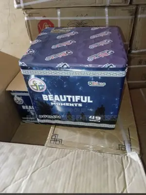 49 Shot Multicolor Fireworks Cake