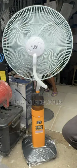 Rechargeable Solar Mist Fan With Panel