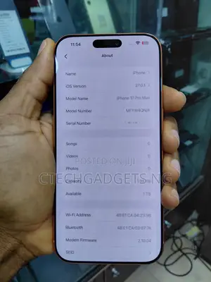 Apple iPhone 17 Pro Max 1 TB Red
