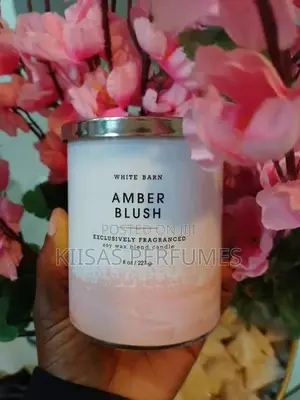 Bath and Body Works Amber Blush Single Wick Candle