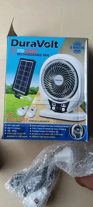 Solar Fan With Light