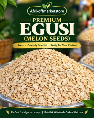 Well Cleaned Machine Peel Egusi (Paint Bucket)