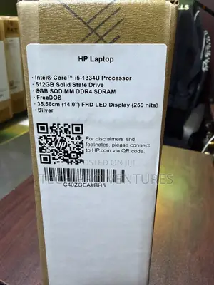 New Laptop HP 14-dq1025cl 8GB Intel Core i5 SSD 512GB