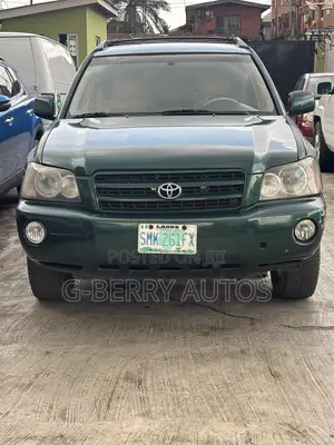 Toyota Highlander V6 AWD 2002 Green