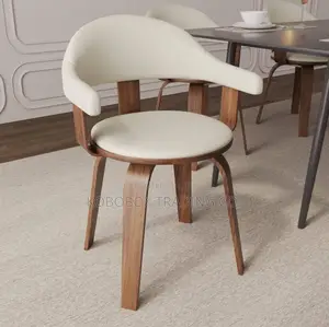 Brivo Modern Wooden Dining Chair ( Walnut)