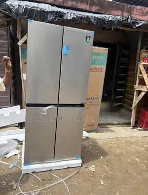Brand New Hisense Big Side by Side Refrigerator Full Coper Engine