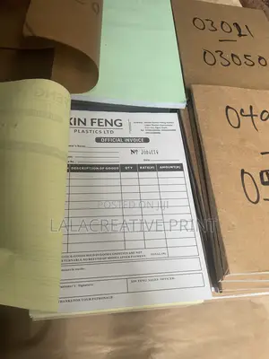 A5 Invoice (Booklet)