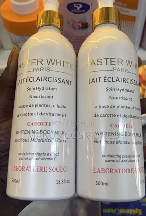 Faster White Paris Body Lotion