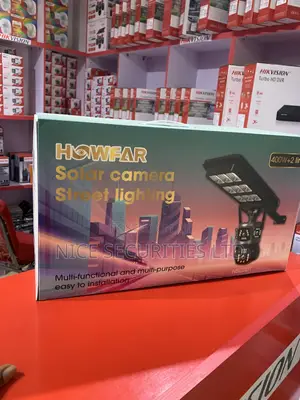 Howfar Solar Street Light With Camera 400Watts