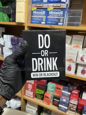 Do or Drink Adult Party Game Card