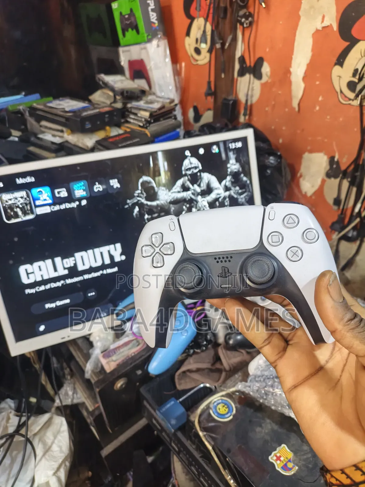 PS5 White Color Wireless Controller