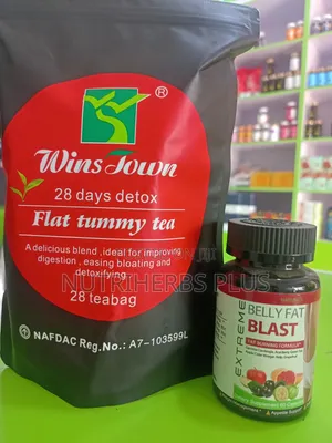 28 Days Detox Flat Tummy Tea&extreme Belle Blast(best for Flat Tummy)