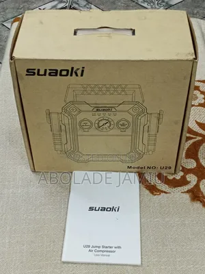 SUAOKI U29 Jump Starter With Air Compressor Model No: U29