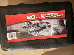 Quality 20KG Chrome Adjustable Dumbbell Set