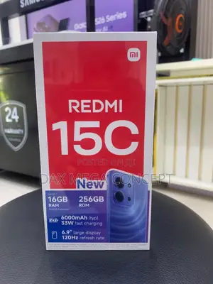 New Xiaomi Redmi 15C 4G 256 GB Red