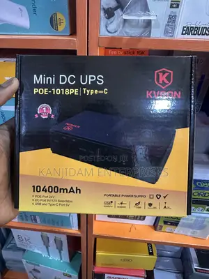 Kvron 10,400mah Mini DC UPS Router Powerbank