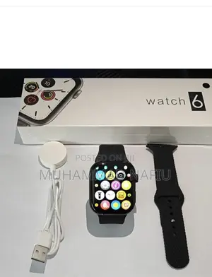 Smart Watch 6 - Full Touch, Calls & Health Tracking - Brand New Sealed