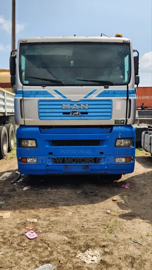 Clean Foreign 6 Tires Man Tiga Truck Head