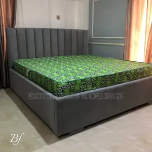 6 by 6 Bedframe and Mattress