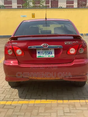 Toyota Corolla 2005 Red