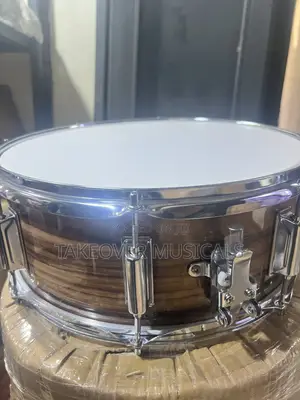 Snare Drums || Professional Wooden Snare Drum (Zebrawood/Tiger Stripe)