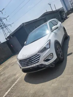 Hyundai Santa Fe Limited 4dr SUV (3.3L 6cyl 6A) 2014 White