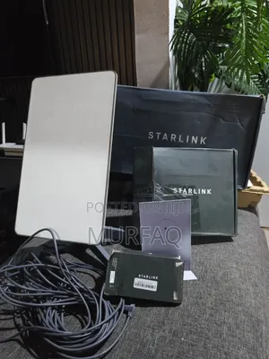 Used Starlink Gen 2 Standard Kit + 150ft Cable & Ethernet Adapter