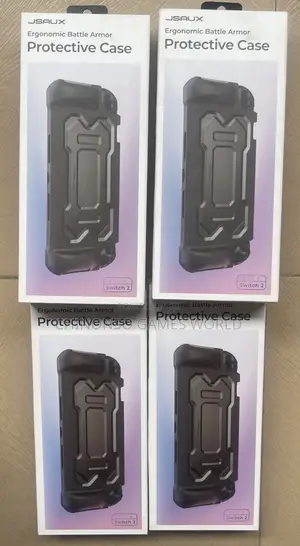 NINTENDO Amour Protective Case for Switch 2. (BLACK)