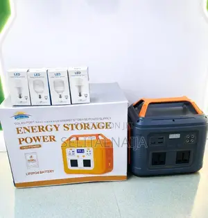 500W Portable Solar Power Station