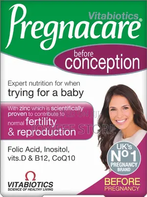 Pregnacare Before Conception for Women Trying for a Baby