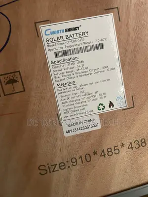16kwh Cworth Lithium Battery