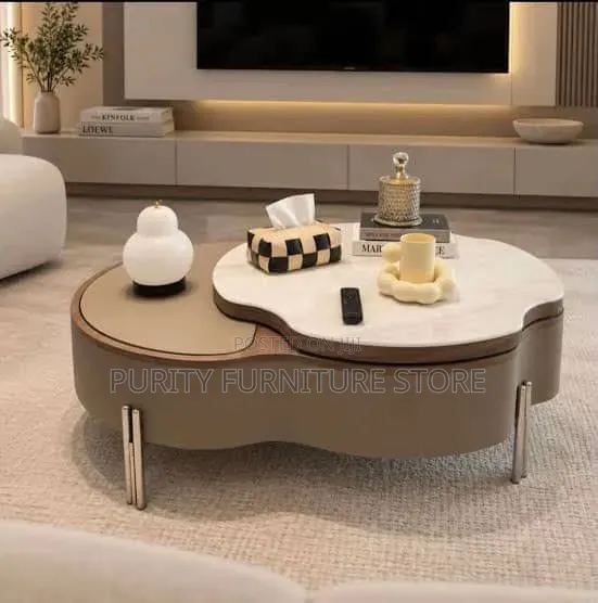 Wood Multi-Functional Center Table