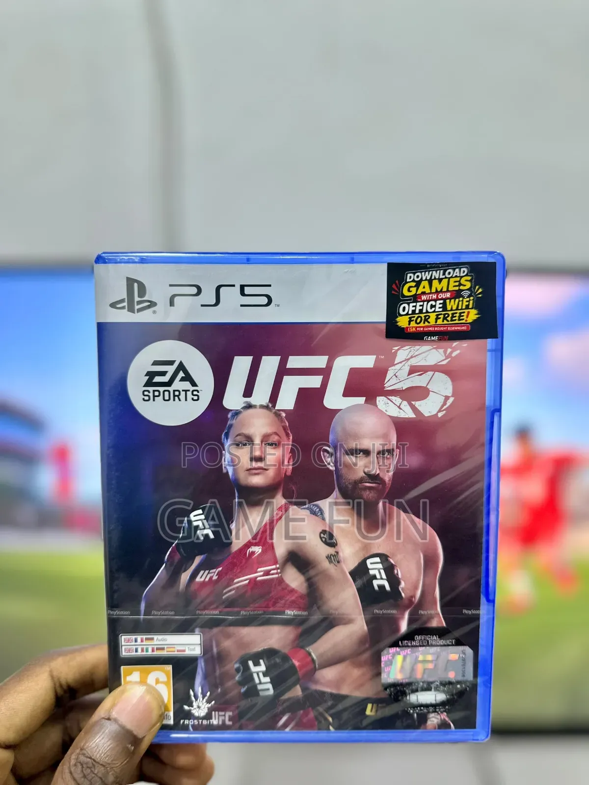 Ufc 5 PS5 Cd PlayStation