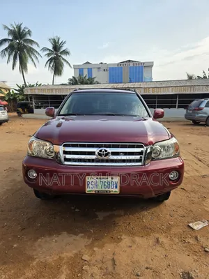 Toyota Highlander 2006 Red