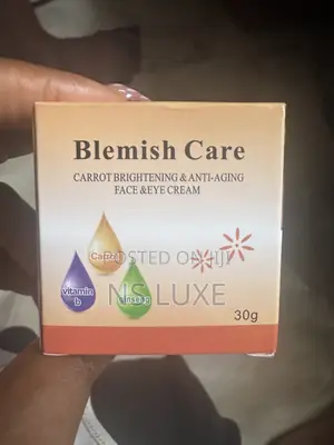 Blemish Care Carrot Face Cream