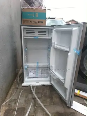 LG 100 Liters Table Top Single Door Fridge . Grey Color .