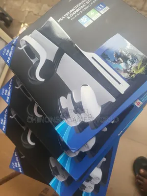 Multifunctional Cooling Charging Stand for PS5 Slim, Pro