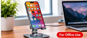 QLT Choice 360° Rotating Adjustable Foldable Phone Stand Holder