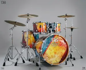 DB Drummer Boss XMEGA Drum Set-Ancients Edition 5-Piece Complete Setup