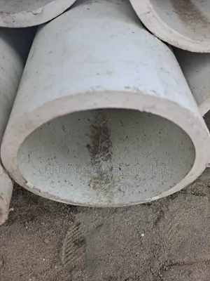 8'' Thick White PVC Pipe
