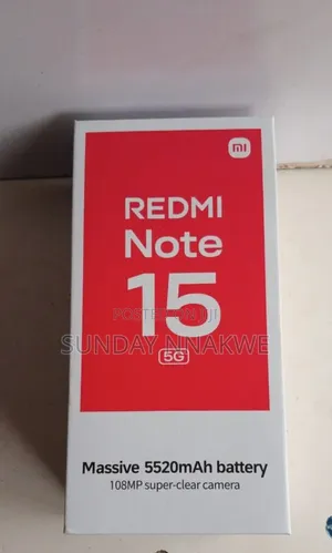 New Xiaomi Redmi Note 15 256 GB White