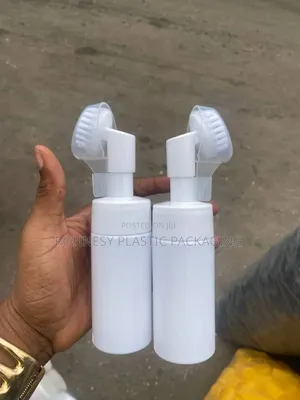 100ml Face Wash Facial Cleanser Foam Brush Plast Bottle