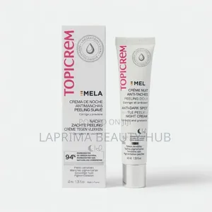 The Topicrem MELA Anti-Dark Spot Gentle Peeling Night Cream (40ml)