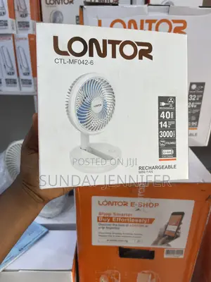 Rechargeable Fan