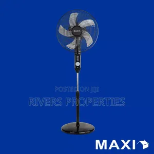 Standing Rechargeable Fan 18 Inch Black (45ac-Kys)