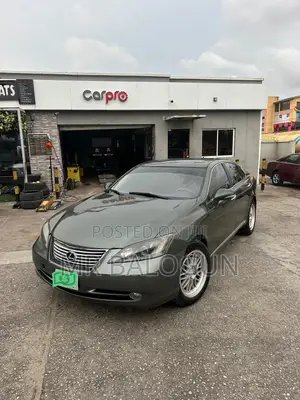 Lexus ES 350 2010 Green