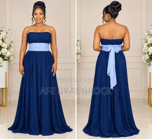 Blue Dinner Dress (UK 14)