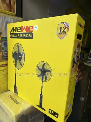 Mewe Quality Rechargeable Fan