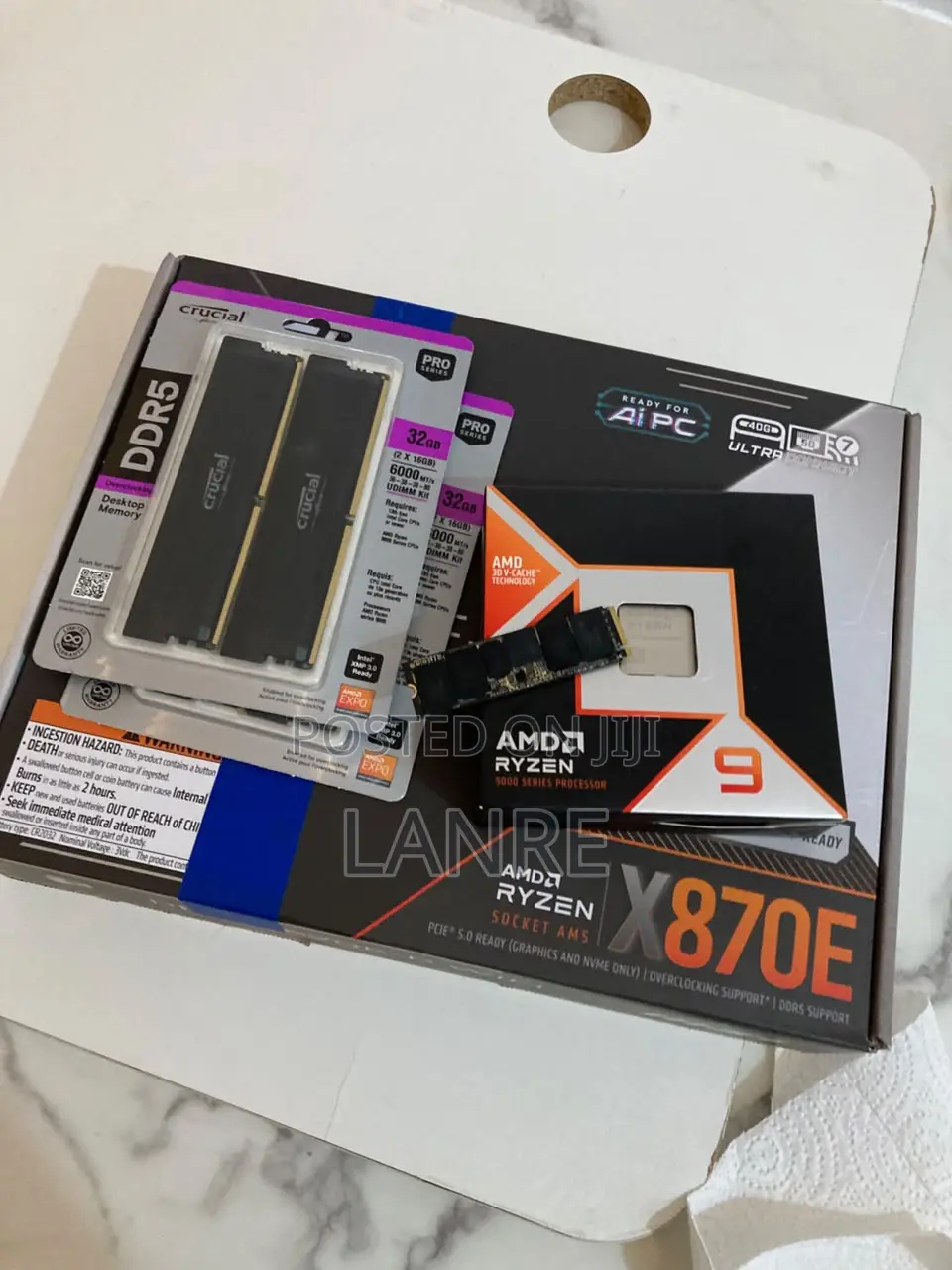 Desktop Computer 64GB AMD Ryzen 9 SSD 2T