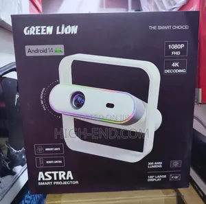 Green Lion Astra 4k Smart Projector 300 Ansi Lumens